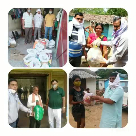 कोरबा: #purvanchal vikas samiti, korba
﻿ लॉक डाउन के दौरान पूर्वांचल विकास समिति द्वारा गरीबों को किया गया, राशन कीट का वितरण।