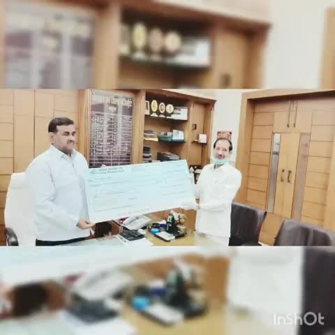 मथुरा: "GLA यूनिवर्सिटी" द्वारा विभिन्न राहत कोषों को कुल ₹43 लाख, जिलाधिकारी मथुरा द्वारा दिए गए।
#DMmathura
#go_corona_go