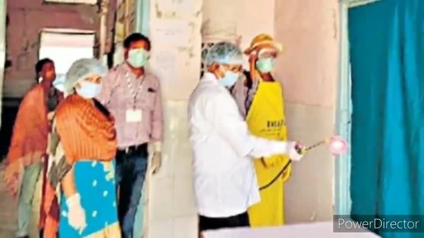 पुपरी: सुरक्षा को लेकर पुपरी पीएचसी कार्यालय सहित परिसर के अन्य भवन को किया गया सैनेटाइज #कोरोना_वायरस #पीएचसी