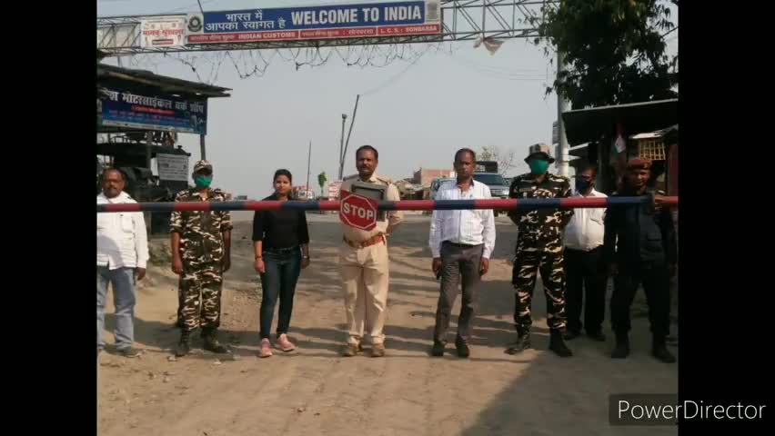 सोनबरसा: सोनबरसा में कोरोना वायरस को लेकर स्थानीय बॉर्डर का बीडीओ और एसएसबी द्वारा किया गया निरीक्षण #एसएसबी #लॉकडाउन