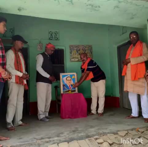 बेनीपुर: शंकरपुर गाँव में भाजपा कार्यकर्ताओं ने मनाई आंबेडकर जयंती, चित्र पर किया माल्यार्पण #आंबेडकर_जयंती