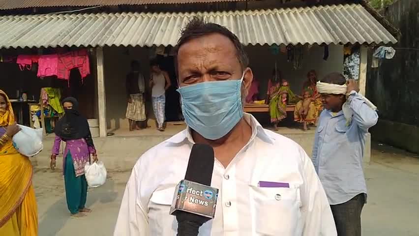 अररिया: पूर्व जिप सदस्य इश्तियाक आलम द्वारा राहत फूड पैकेज वितरित
#coronavairuse 
#Relief #Food #Package