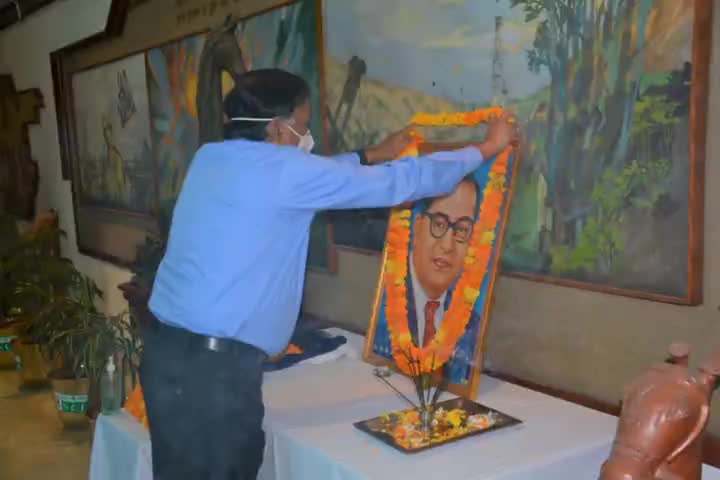 चितरंगी: एनसीएल परिवार ने सादगीपूर्वक मनाई बाबा साहेब डॉ. भीमराव अंबेडकर की जयंती #अंबेडकर_जयंती
