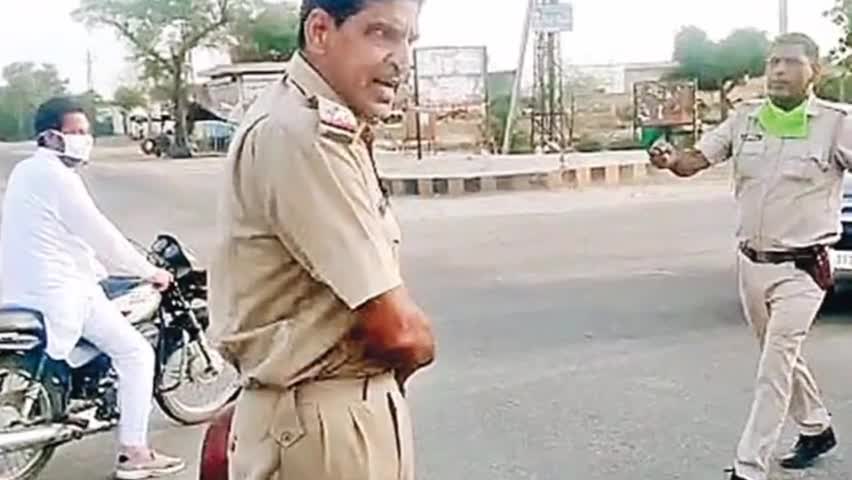 गंगानगर: सूरतगढ़ बाईपास पर ट्रक पकड़ने को लेकर एसआई व एएसआई में हुई तनातनी, मौके पर पहुंचे SHO ने शांत कराया मामला #sho #si