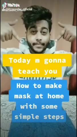 ग्वालियर गिर्द: make mask at home (Ghar pe rehkar hi banayen apna mask) #corono_virus #covid19