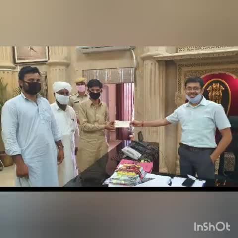 पोकरण: भामाशाहों ने मुख्यमंत्री राहत कोष में ज़िला कलेक्टर को सौंपा ₹50-₹50 हजार का चेक #राहत_कोष #भामाशाह