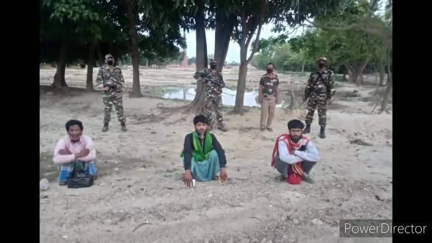 सुरसंड: नेपाल से अवैध तरीके से भारत आ रहे तीन मजदूरों को एसएसबी जवानों ने हिरासत में लिया #एसएसबी