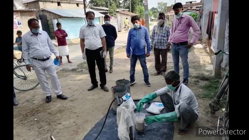 डुमरा: जिले में कालाजार बीमारी से बचाव को लेकर शुरू किया गया डीटीटी का छिड़काव #कालाजार