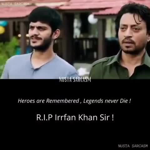 चास: #ripirrfankhan Most Versatile actors of Modern Bollywood Classics Passes Away