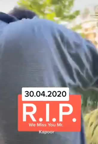 #rishikapoor #ripforresshikapoor #rishikapoor 30.4.2020