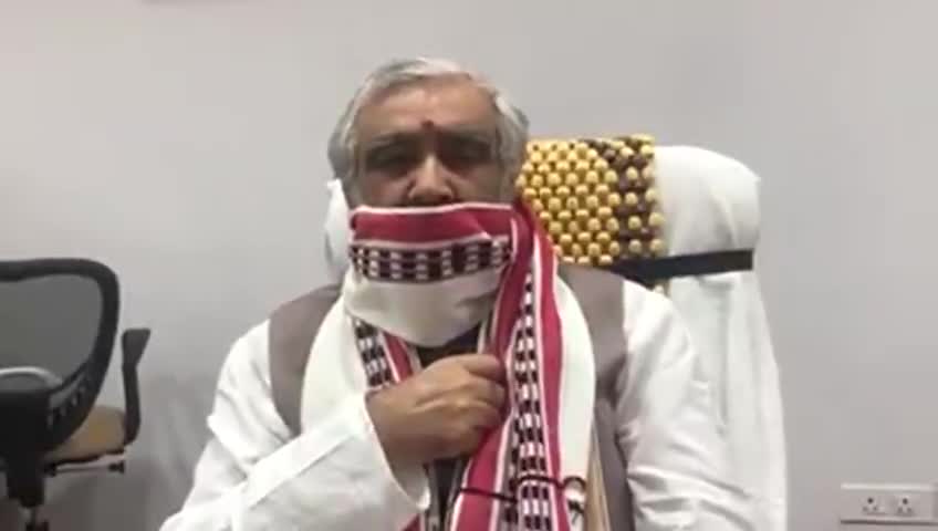 लखीसराय: बिहारी छात्र और मजदूरो के लिये केंद्रीय मंत्री अश्विनी चौबे का संदेश #koronavirus 
#avinews