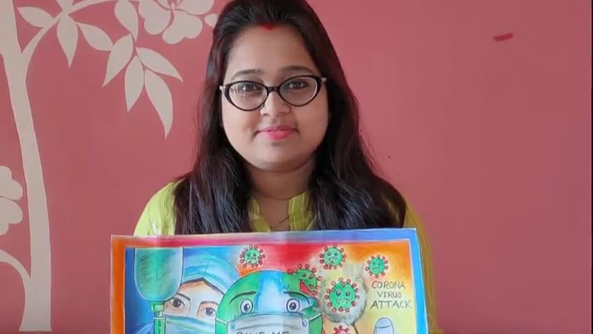 चक्रधरपुर: चक्रधरपुर के एनएसएस कार्यकर्ता सोशल मीडिया के माध्यम से लोगों को कोविड-19 के प्रति कर रहे जागरूक #एनएसएस #कोविड_19