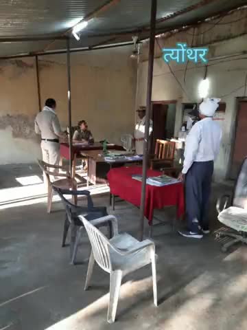 त्योंथर: त्योंथर के नवागत SDOP नवीन दुबे ने पुलिस चौकी का किया औचक निरीक्षण, दिए आवश्यक निर्देश #एसडीओपी