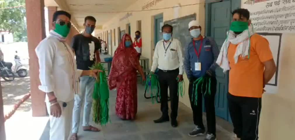 राजसमंद: लापस्या व जुन्दा गांव में सेवादल के कार्यकर्ताओं ने 200 से अधिक मास्क किए वितरित #सेवादल
