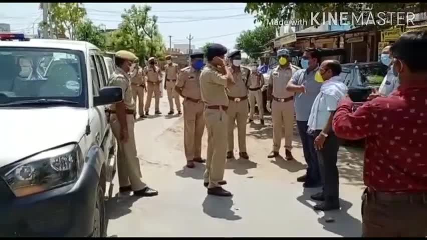 फुलेरा मु. सांभर: जयपुर आईजी एस सेंगाथिर ने खाजपुरा व बोकडावास का दौरा कर लिया व्यवस्थाओं का जायजा #ig #लॉकडाउन