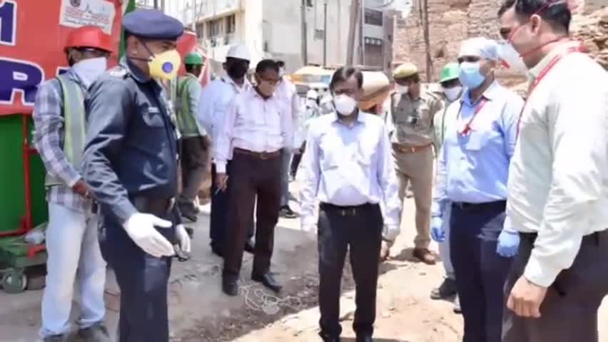 कोरोना के खिलाफ मुहिम में कार्यरत कर्मचारियों को एनडीआरएफ ने काशी विश्वनाथ धाम में दिया प्रशिक्षण #एनडीआरएफ
