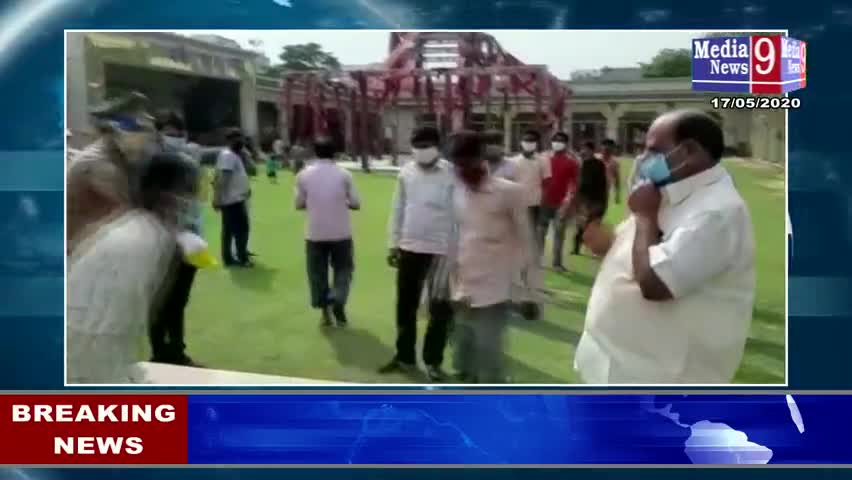 गाज़ियाबाद: #Media9 news #ghaziabad-#गाजियाबाद में प्रवासी मजदूरों को रखा अलग अलग सेलटर होम में