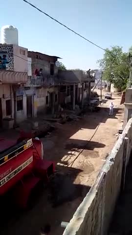 चित्तौड़गढ़: ऐराल गांव में सनीटायजर का छिड़काव किया #Lockdowan Airal