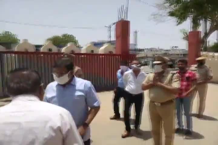 ब्यावर: ADG एनआरके रेड्डी ने सिटी थाने का किया अवलोकन, थाने की सभी व्यवस्थाओं पर जताया संतोष #adg