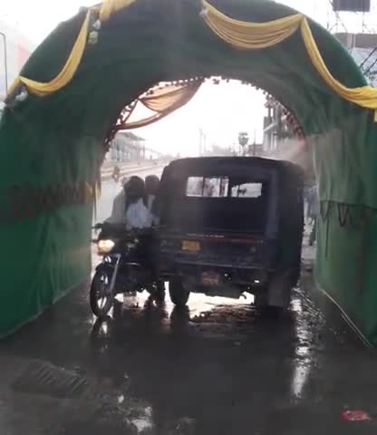 पटना ग्रामीण: santizer turnnel patna sahib 
#BULBUL JEE / BABLLU PANDIT