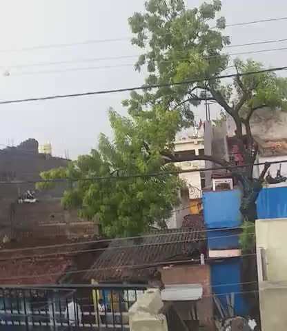 रायपुर: #Rajdhani me hui zamkar barish