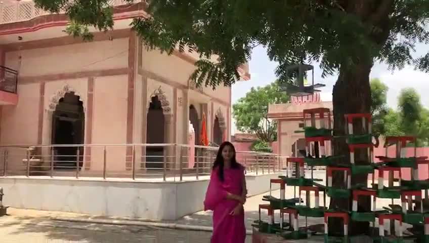 अलवर: #बहरोड़ संतोष देवी चैरिटेबल ट्रस्ट ने  पक्षियों के लिए 500 परिंडे लगाने के मिशन की शुरुआत