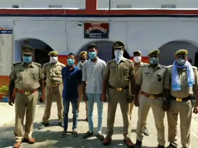 जलालपुर: बसखारी पुलिस ने ₹15 हजार के इनामी दो बदमाशों को गिरफ्तार कर जेल भेजा #पुलिस #बदमाश_गिरफ्तार
