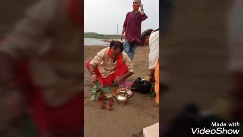 गोमिया: #गंगा_दशहरा के शुभ अवसर पर ललपनिया के कोदवाटांड पंचायत स्थित छठ घाट (दामोदर तट) पर #दामोदर_महोत्सव का आयोजन हमारे द्वारा