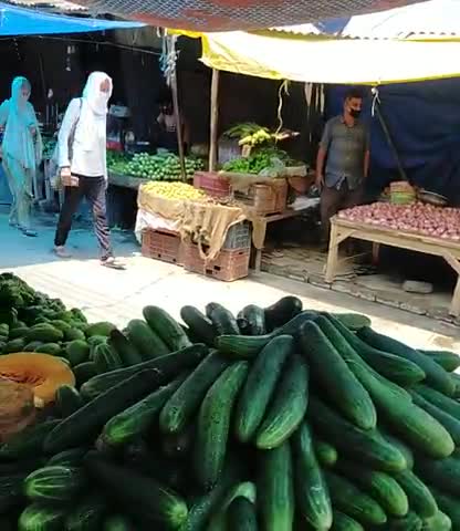 फरीदाबाद: NIT 5 Sabzi mandi  #coronavairuse