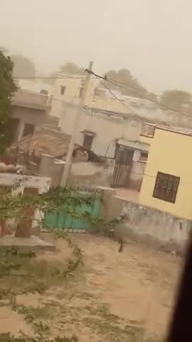 डीडवाना: #सानिया गाव में खतरनाक आंधी ने दी दस्तक#didwana #nagour
