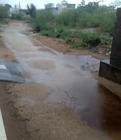 सिरोही: #मोहब्बत नगर सिरोही में  ﻿रिम झीम बारिश