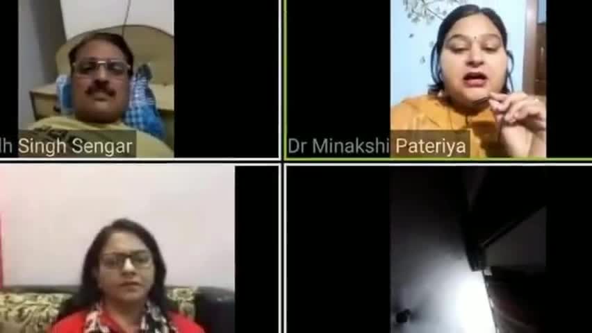 टीकमगढ़: ऑनलाइन आयोजित हुआ कवि सम्मेलन, जिले के कवियों ने सुनाई अपनी कविता #कवि_सम्मेलन