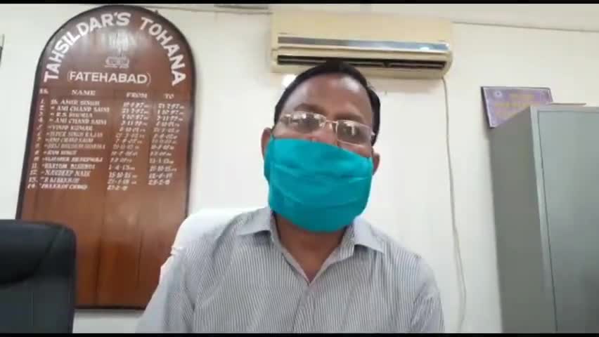 टोहाना: लघु सचिवालय परिसर टोहाना में बिना मास्क के घूम रहे 11 व्यक्तियों के काटे गए चालान #अनलॉक1 #कोरोना_वायरस