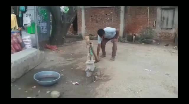 धनवार: डोरंडा में सड़क किनारे लगे सरकारी चापानल को ग्रामीण लकड़ी बांध कर पानी-पीने को हैं बाध्य #phd