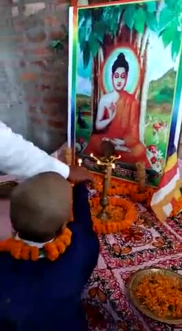 बुद्ध के धरती पर बुद्ध पूर्णिमा मनाया गया #सीतामढी के डुमरा प्रखण्ड अंतर गत भासर मछहाॅ टोला रमना वाड॔ 8