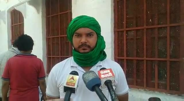 किसानों के हक की लड़ाई को हमेशा लड़ते रहेंगे ..... राधे ठाकुर प्रदेश उपाध्यक्ष भारतीय किसान संगठन #mzn