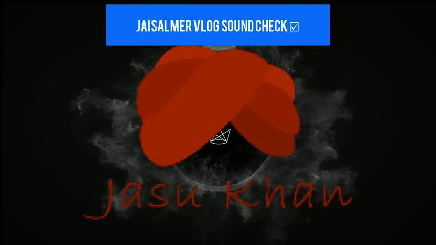 Jasu Khan's Jaisalmer Vlog Sound Check ☑ Present By Indian Industrialist Gautam Adani #jasukhanlive #trending #fusion