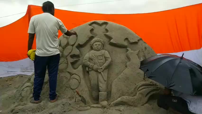#जयहिन्द#वन्दे मातरम
﻿#sand﻿#sculpture﻿#art﻿#chapara﻿
#bihar अशोक कुमार