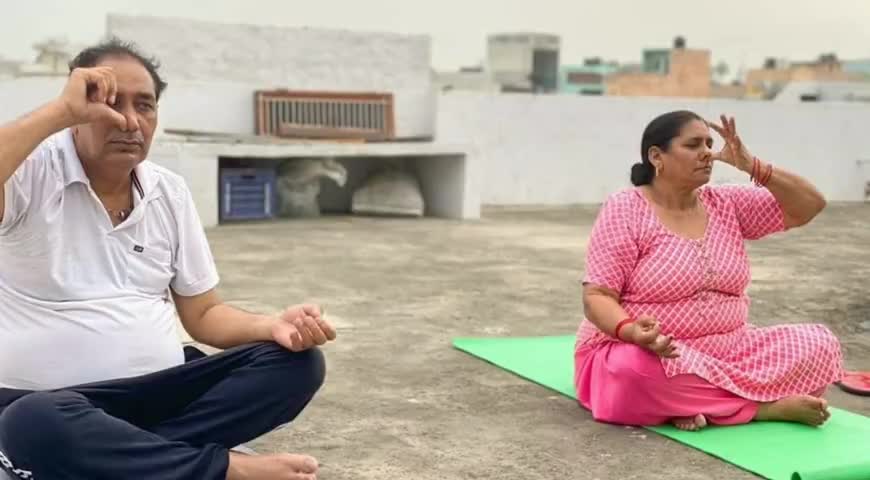 दादरी: दादरी विधायक समेत अन्य शहर वासियों ने योग कर मनाया अंतर्राष्ट्रीय योग दिवस #विश्व_योग_दिवस