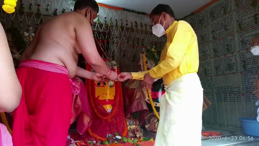 नामकुम: रांची के सांसद संजय सेठ ने की भगवान जगरनाथ की पूजा, राज्यवासियों को दी रथयात्रा की शुभकामनाएं #सांसद #जगन्नाथ