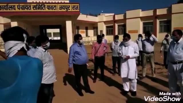 कोटपुतली: कोटपूतली विधानसभा क्षेत्र में डिड्डी दल से बचाव के लिए त्वरित ₹30 लाख की राशि की गई स्वीकृत #टिड्डी_दल