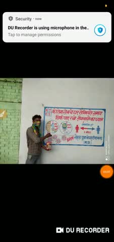 निवाड़ी: #बदल कर अपना व्यहार करो कोरोना पर बार