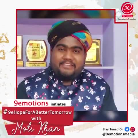 #9eHopForABetterTomorrw || Moti Khan Indian Idol || Rajasthani Folk Music || Indian Idol || #motikhan #motikhanlive