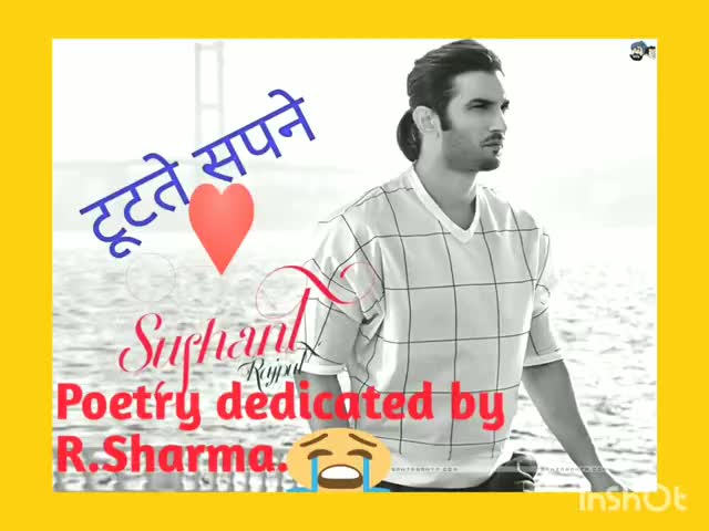 A tribute to Shushant Singh Rajput,#Rip..#shushant Singh Rajput﻿﻿