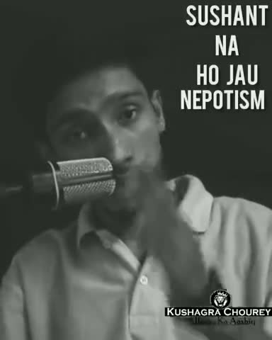हुज़ूर: Bollywood Nepotism Poetry 2020 #bollywood #kushagrachourey #poetry #AlfaazoKaAashiq #publicview #newvideo #bolly #real