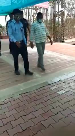 #आतंकी #विकासदूबे महाकाल मंदिर से पकड़ा गया