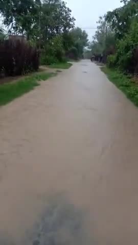 गढ़वा: आज दिनांक 10जुन2020 गढ़वा जिला के संग्रहे खुर्द गाँव में बारीस के करन रोड हुए जाम#dailogue #tak #aajtaknews