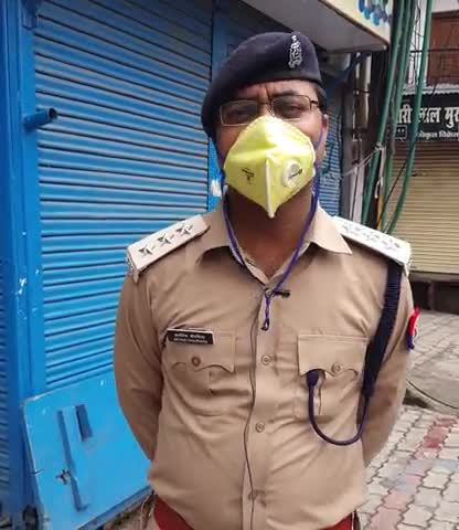 compliance of lockdown 
#Ayodhyapolice 
#co city Ayodhya