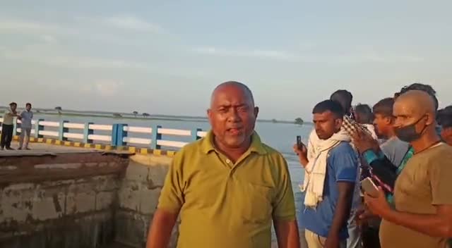 गोपालगंज: #70 घाट पुल टूटने पर क्या बोले संजय राय मुखिया   #Gopalganj Baikunthpur