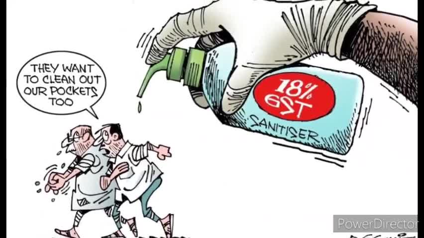 मधेपुरा: कोरोना काल में लोगों को सेफ रखनेवाले और कीटाणुओं को मारनेवाले #सैनिटाइजर पर भारत सरकार ने लगाया #18 फीसदी #GST